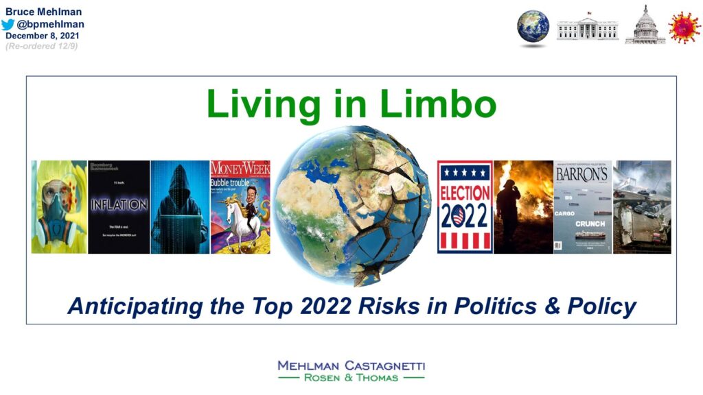 'Living in Limbo: Anticipating the Top 2022 Risks in Politics & Policy' Infographic Thumbnail