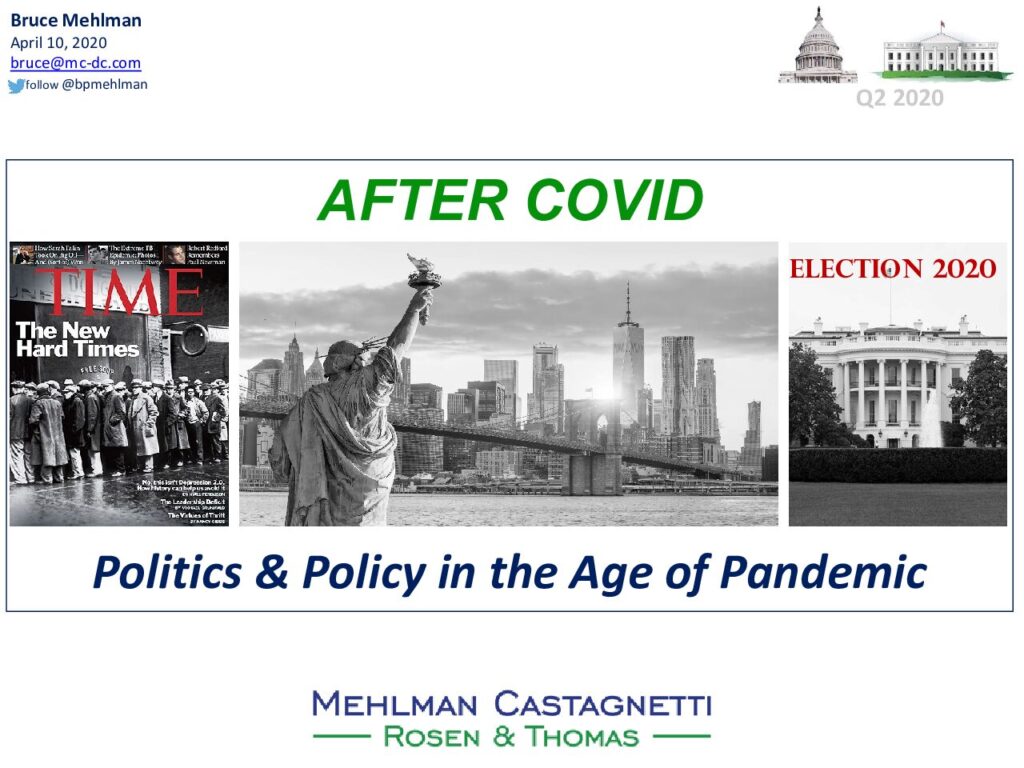'AFTER COVID: Politics & Policy in the Age of Pandemic' Infographic Thumbnail