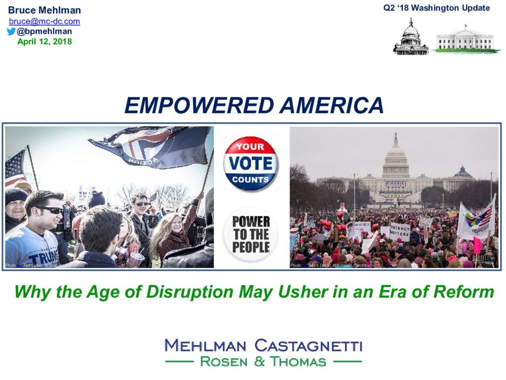 'Empowered America: Why the Age of Disruption May Usher in an Era of Reform' Infographic Thumbnail