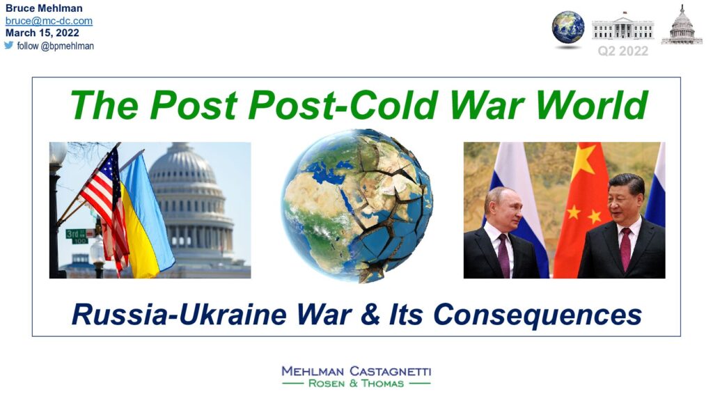 'The Post Post-Cold War World: Russia-Ukraine War & Its Consequences' Infographic Thumbnail